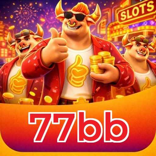 Números do app 77bb em material de marketing — ilustração, não auditoria